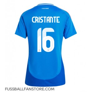 Italien Bryan Cristante #16 Replik Heimtrikot Damen EM 2024 Kurzarm